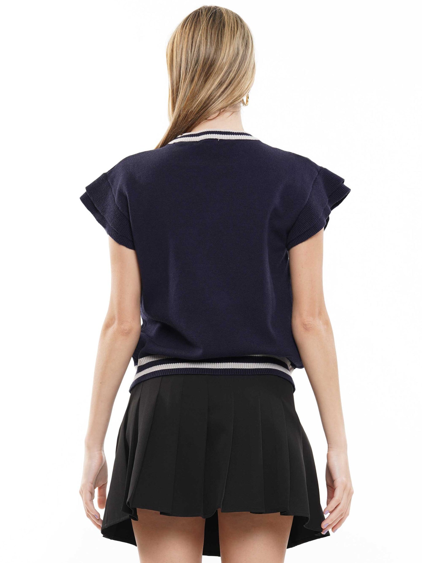 Football Fringe Sweater