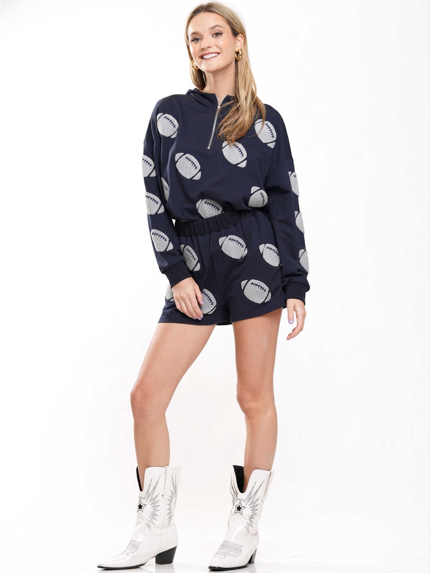 Football Chenille Short