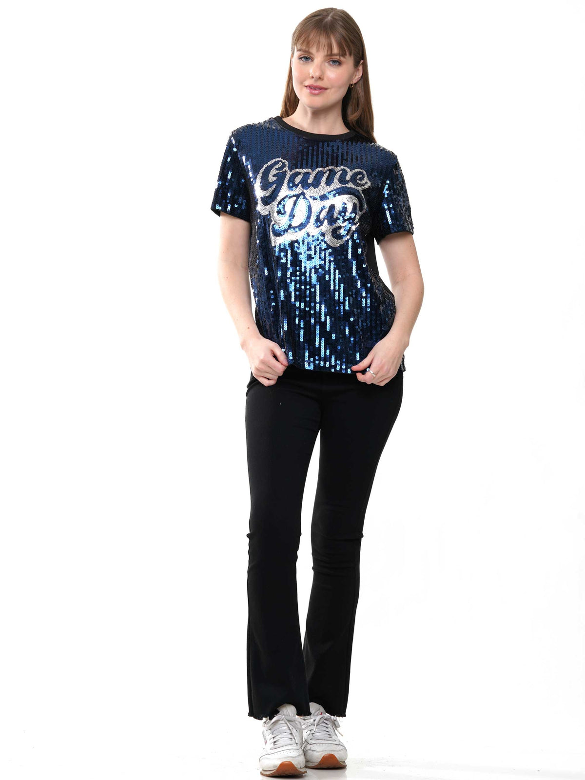 Gameday Sequin Top