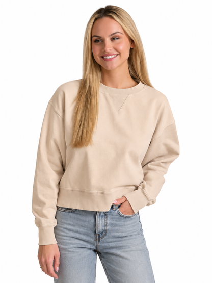 Salt Air Washed Cropped Sweatshirt