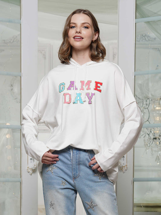 Game day hoodie