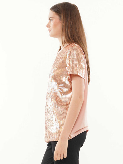 It's My Birthday Sequin Top