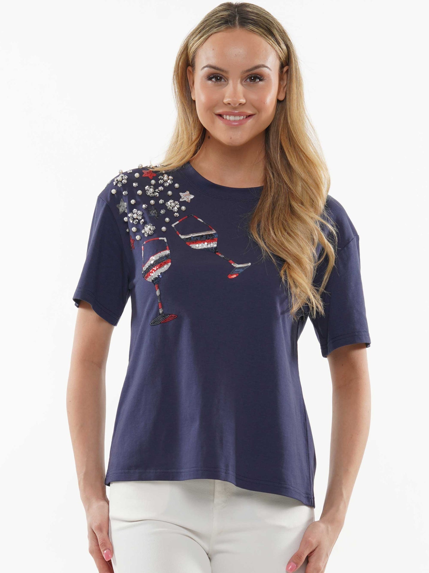 American Wine Glass Tee