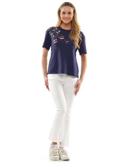 American Wine Glass Tee