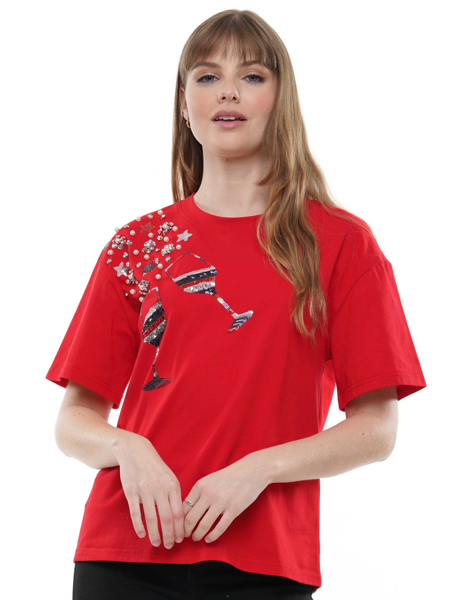 American Wine Glass Tee