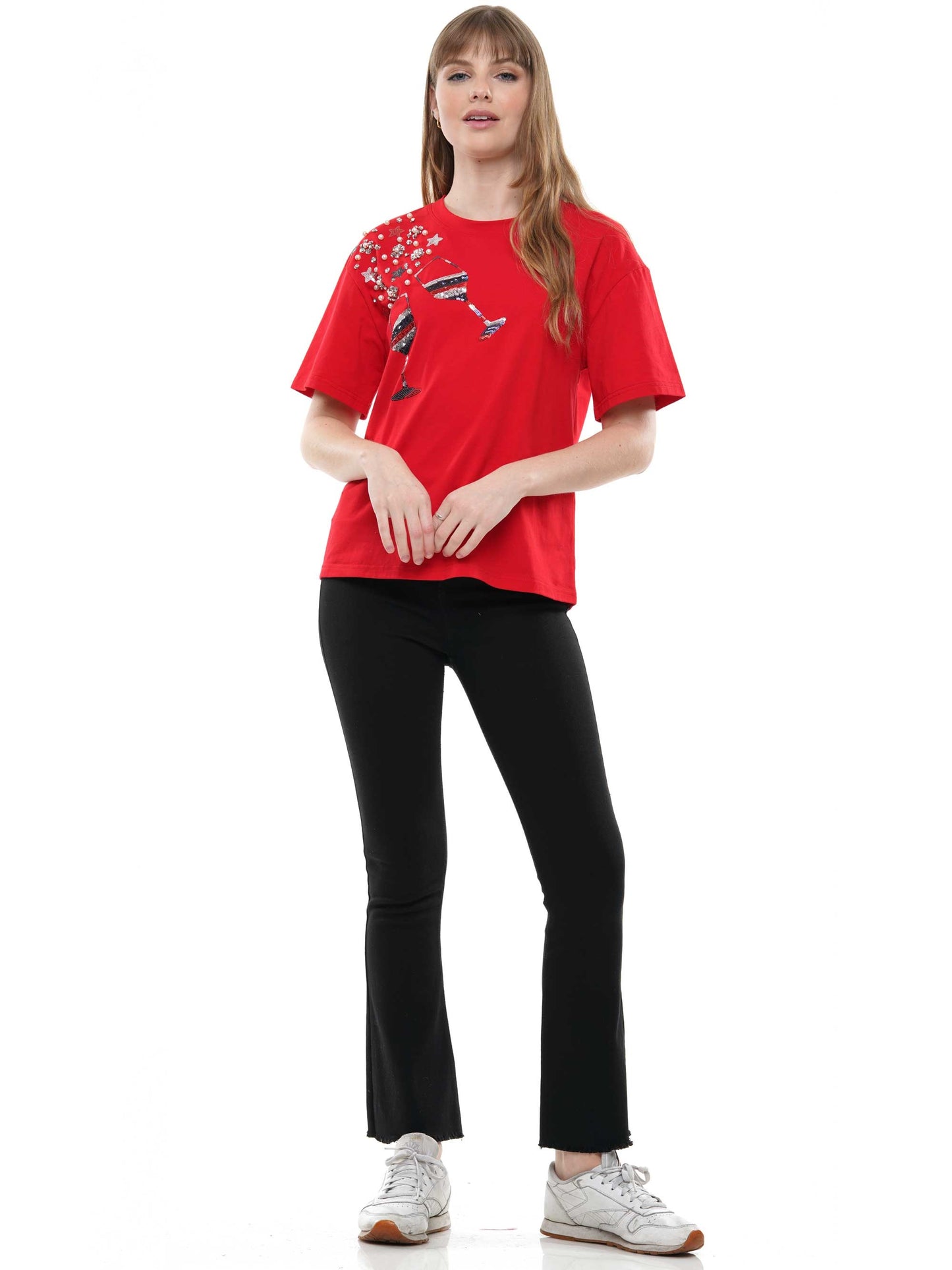 American Wine Glass Tee