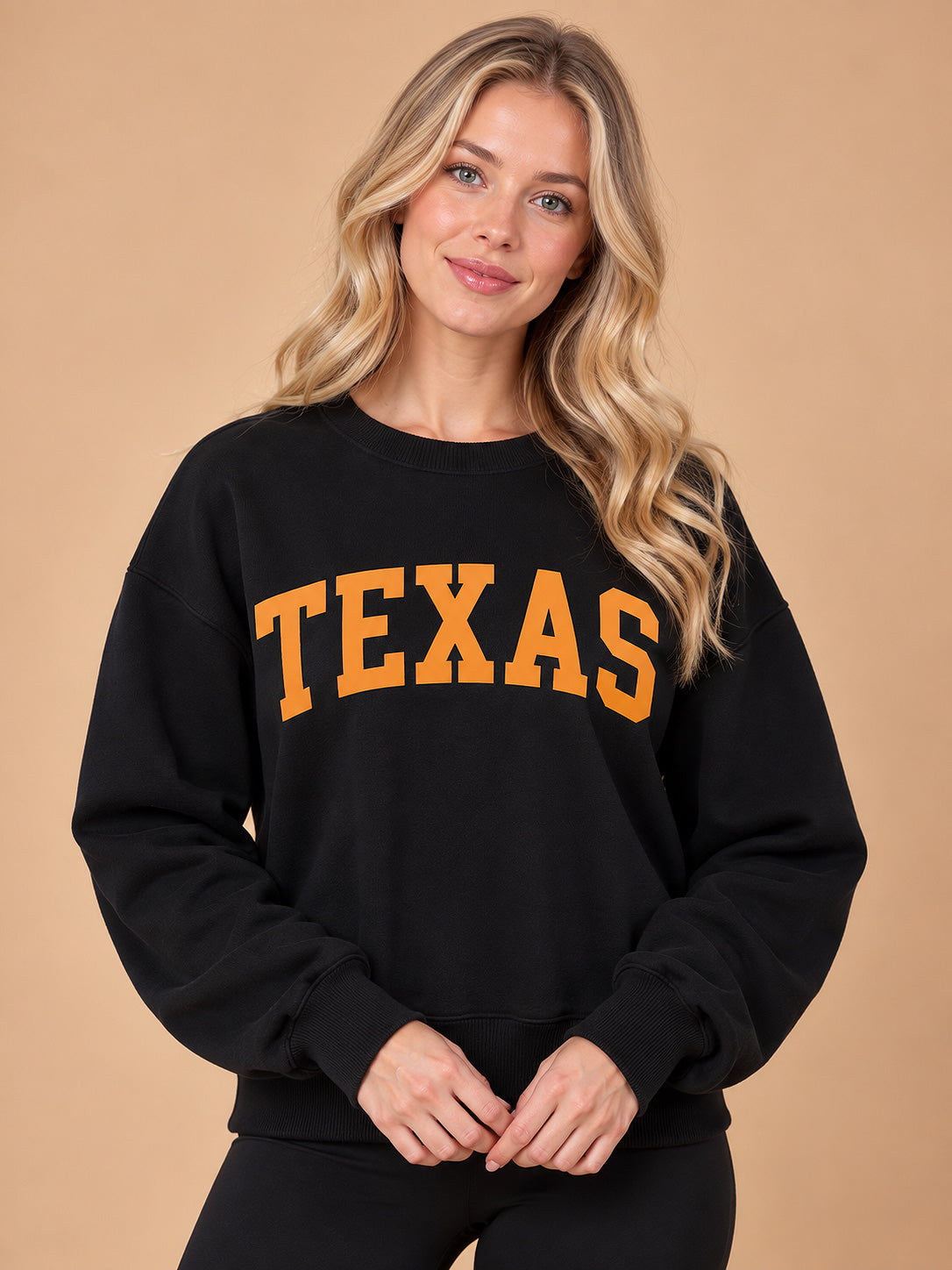 TEXAS Classic Relaxed Crew Sweatshirt