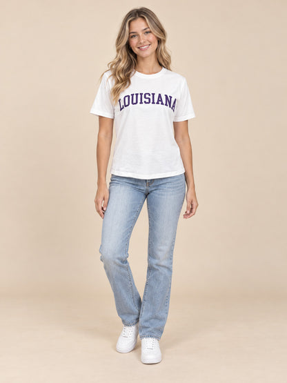 Louisiana Fitted Tee