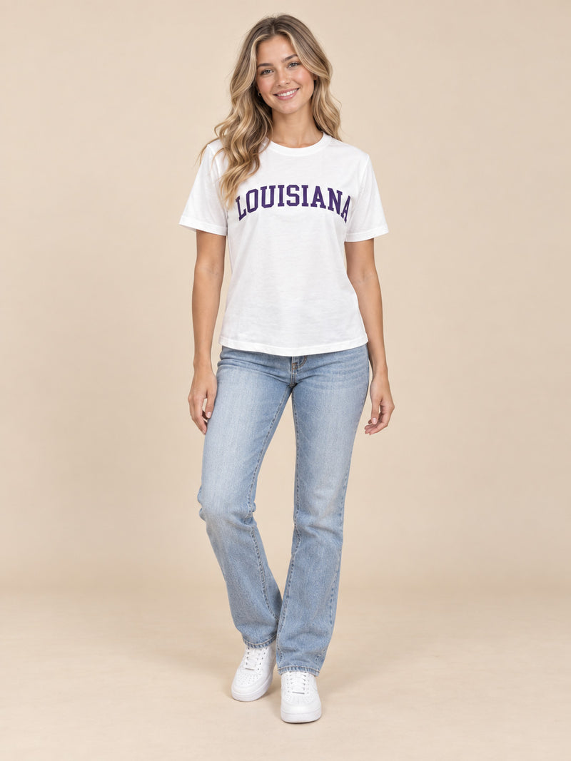 Louisiana Fitted Tee