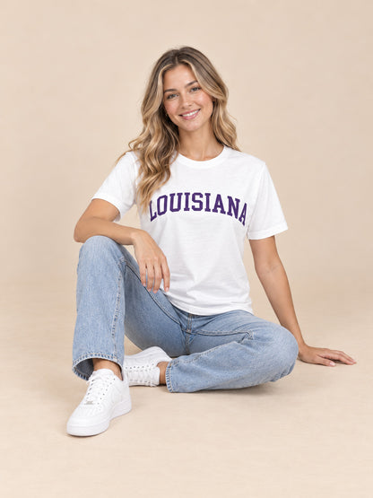 Louisiana Fitted Tee