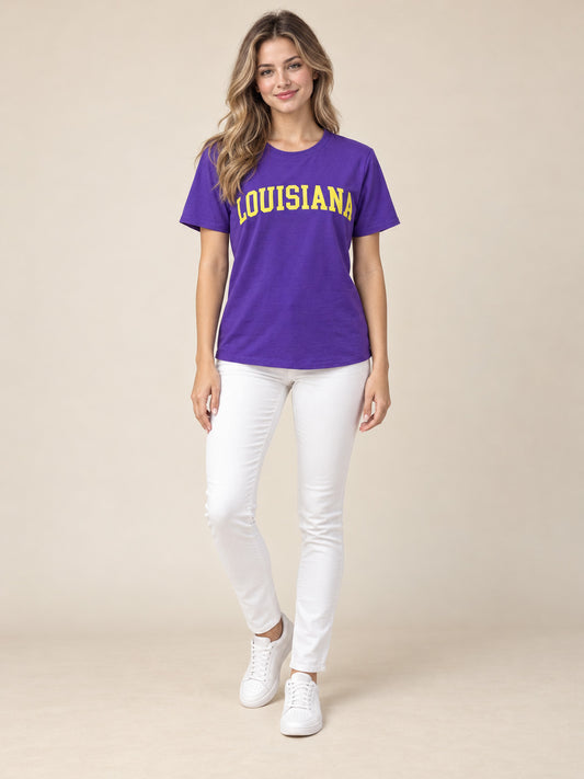 Louisiana Fitted Tee