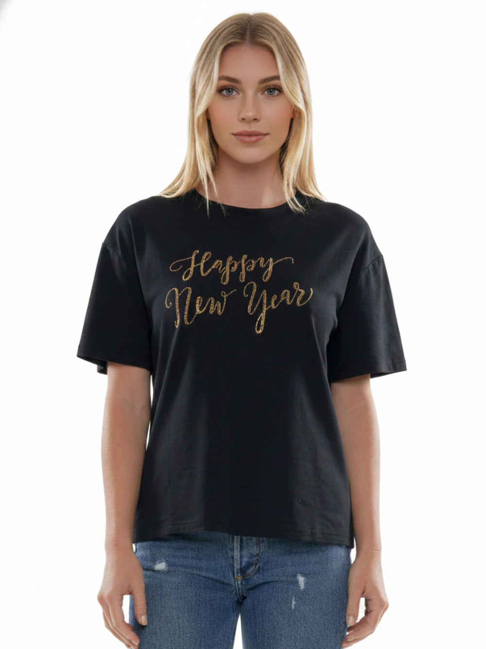 Happy New Year Hot Fix Tee