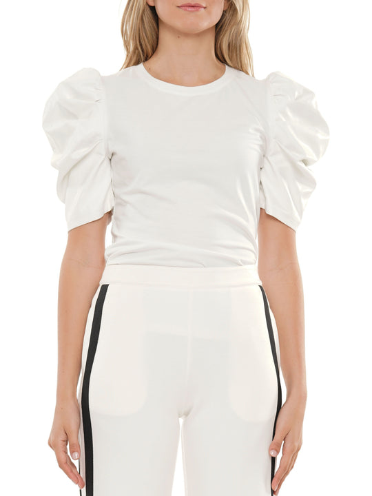 Short Puff Sleeve Top