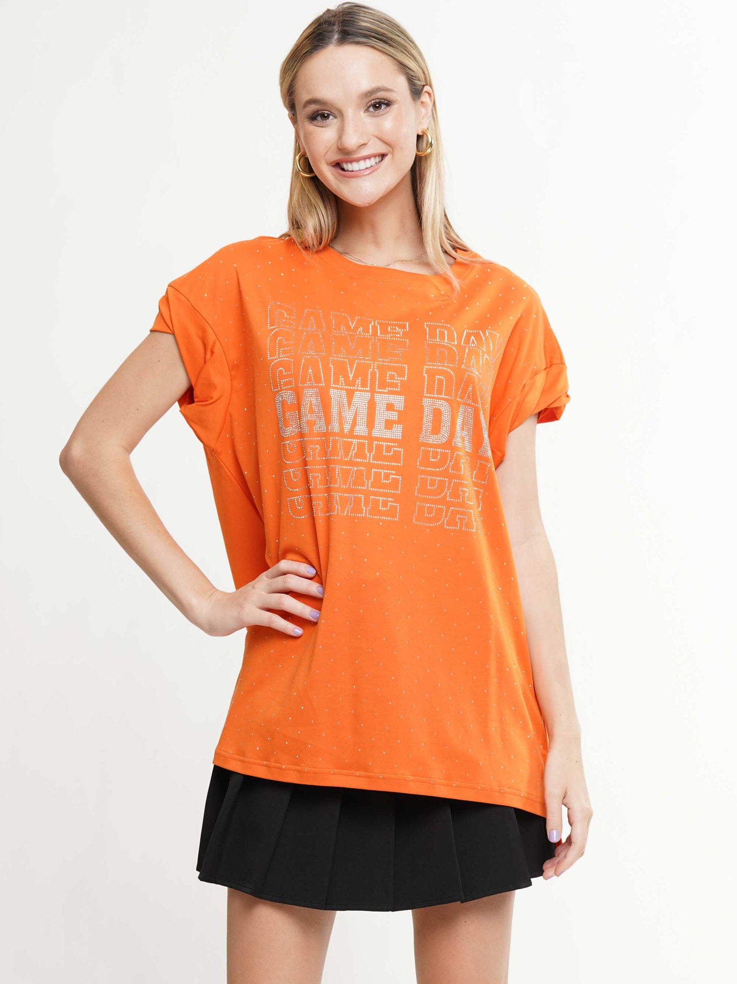 Polka Dot Game Day Top