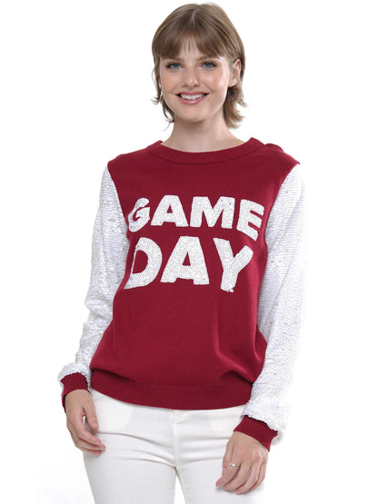 Gameday Sequin Sweater