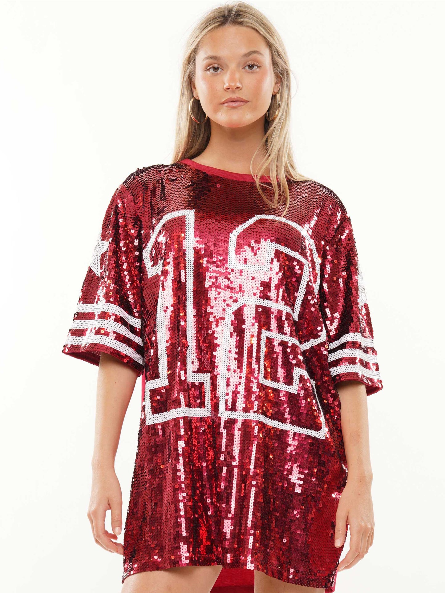 Number 12 Sequin Dameday Dress
