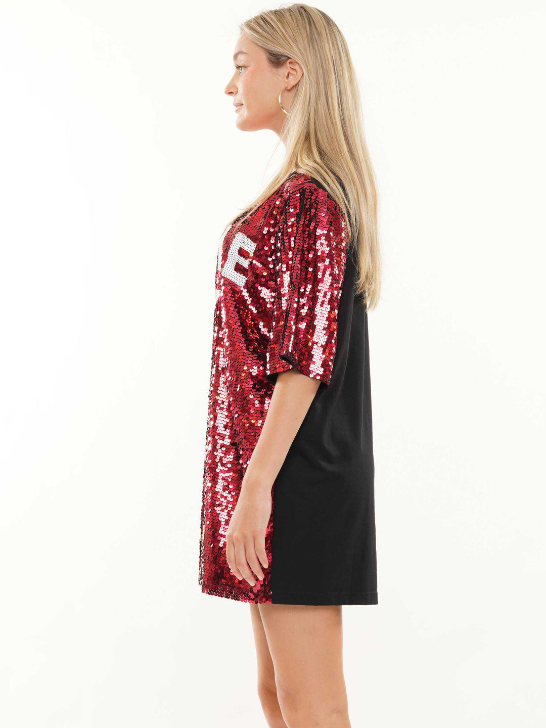 Game day sequin dress