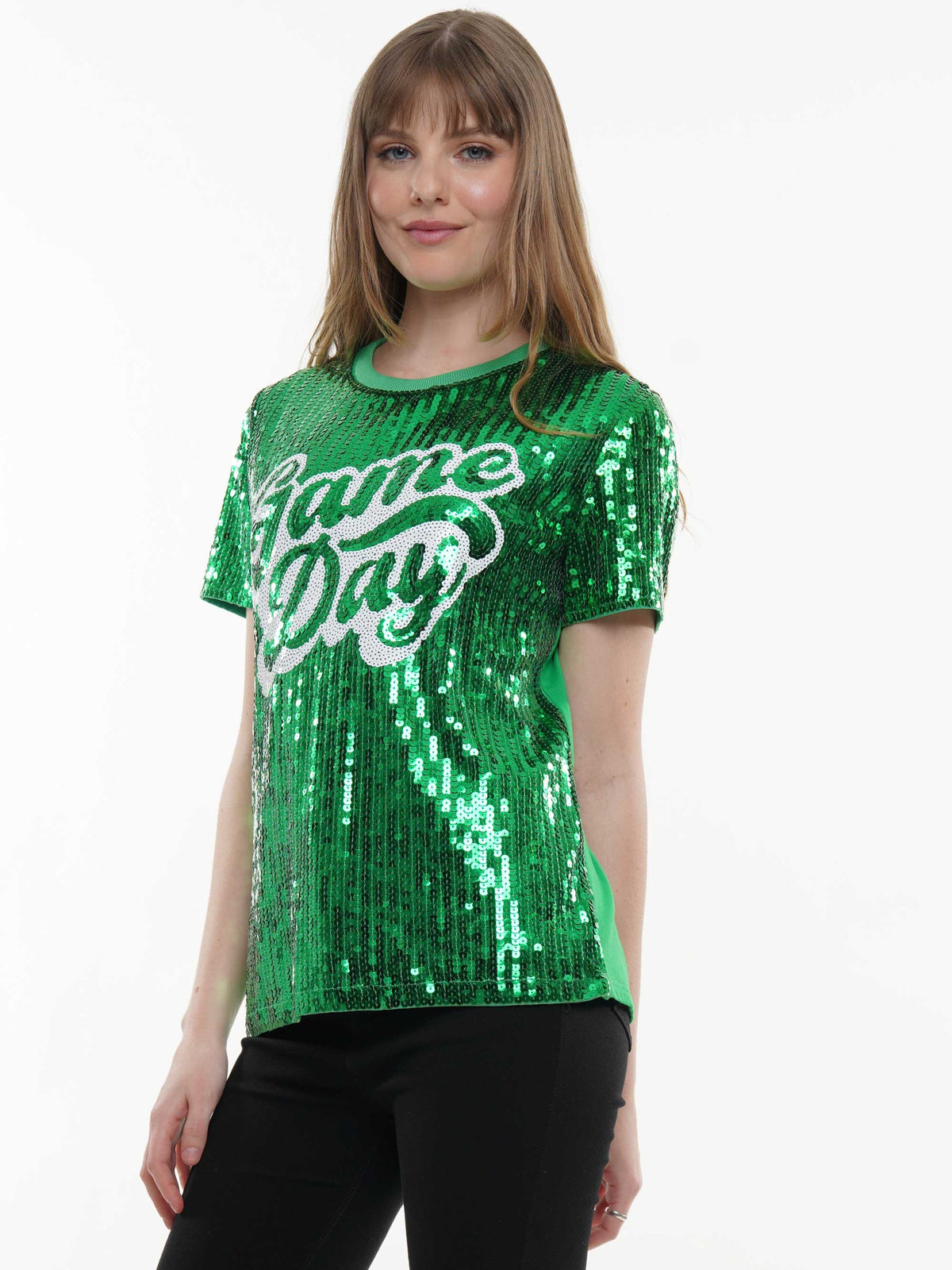 Gameday Sequin Top