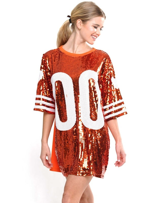Double Zero Sequin Dress
