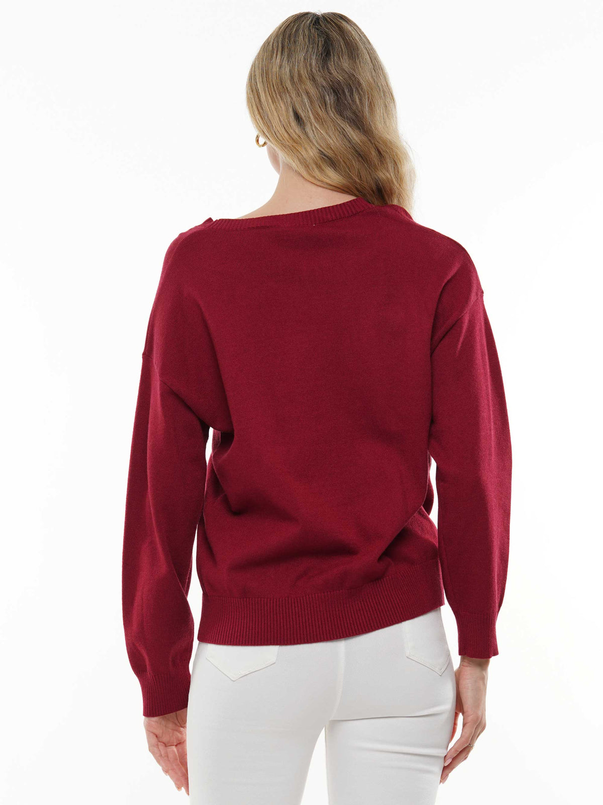 Gameday Script Sequin Sweater