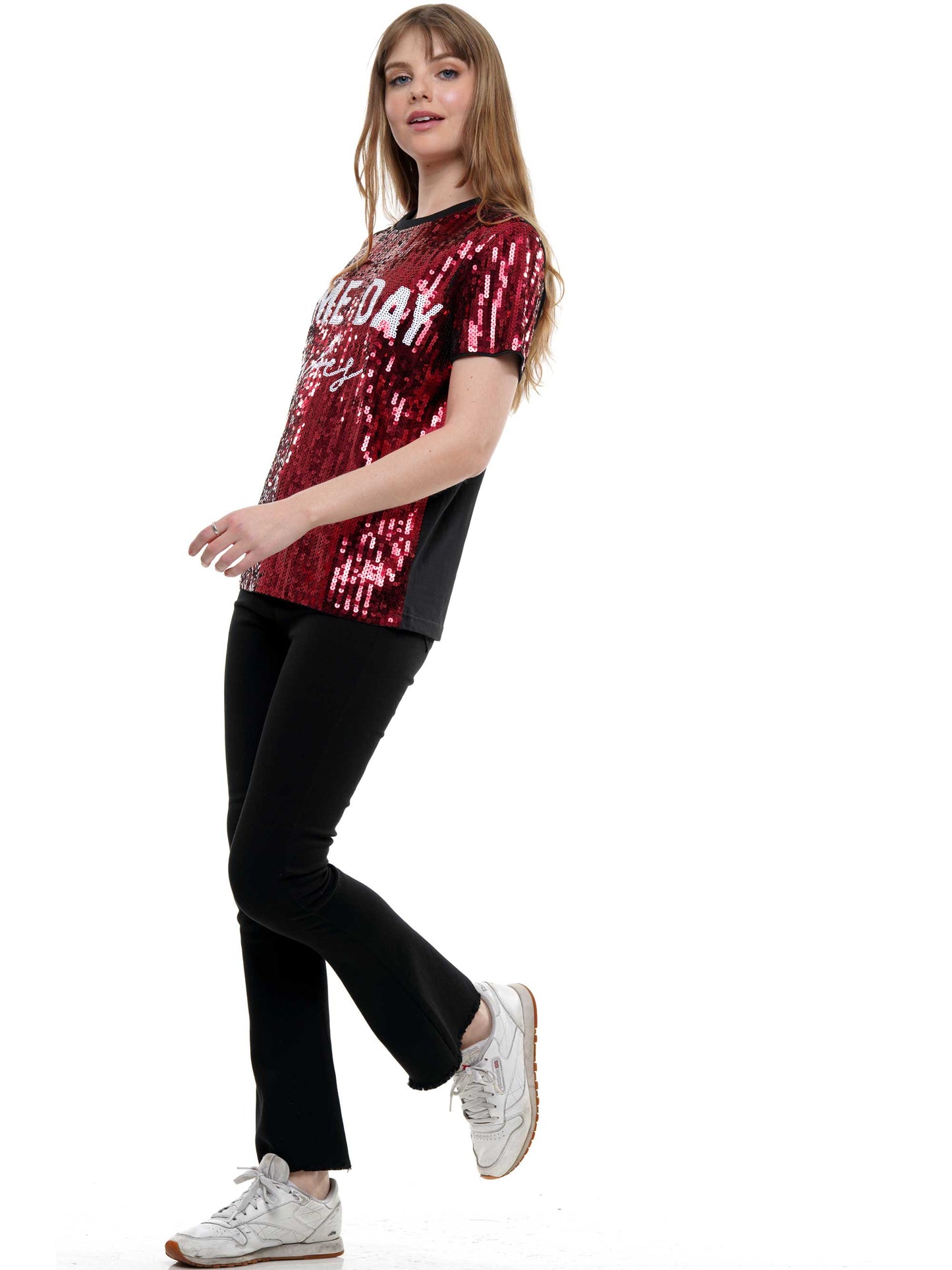 Gameday Vibes Sequin Top