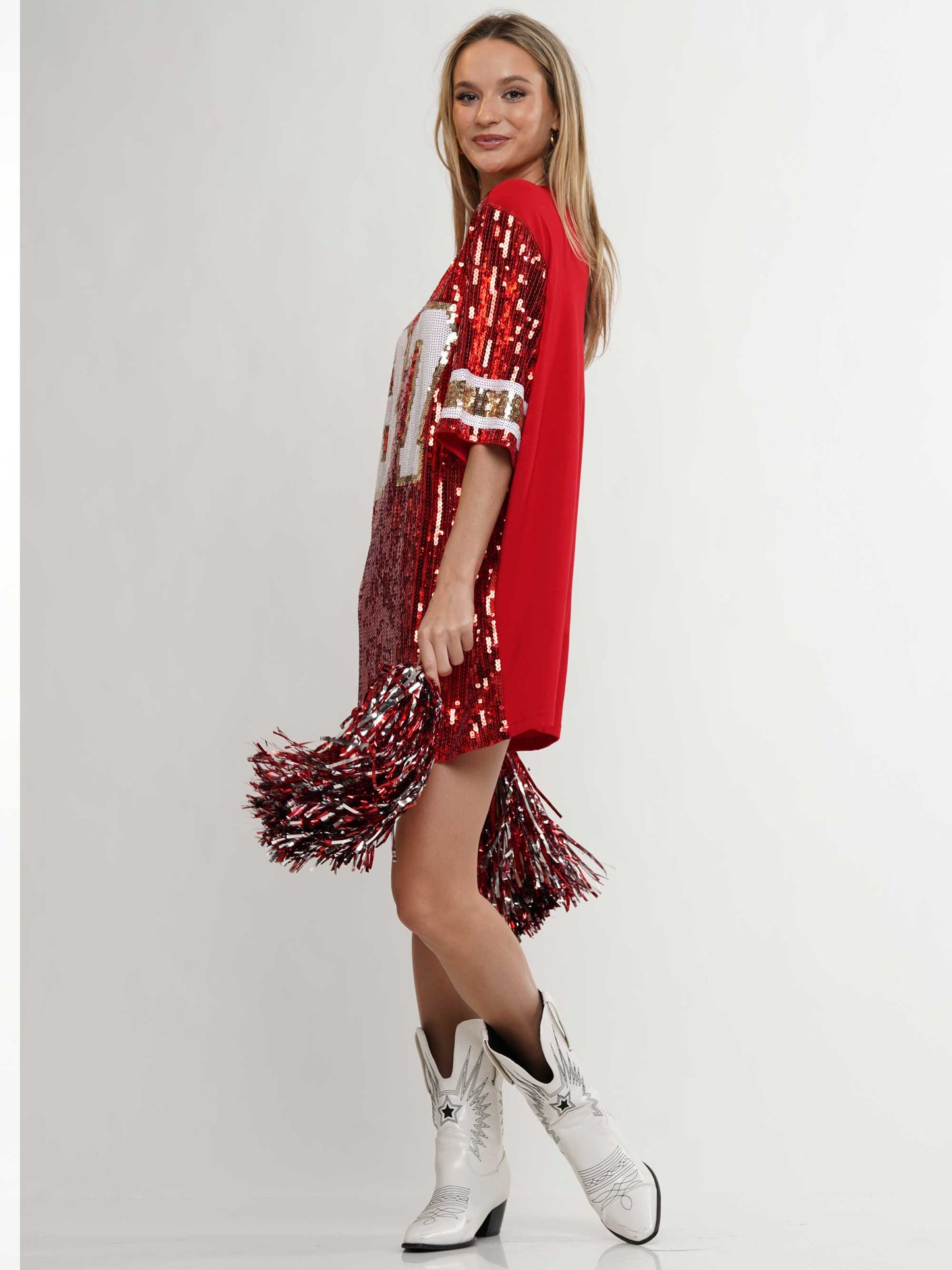 87 Jersey Sequin Dress