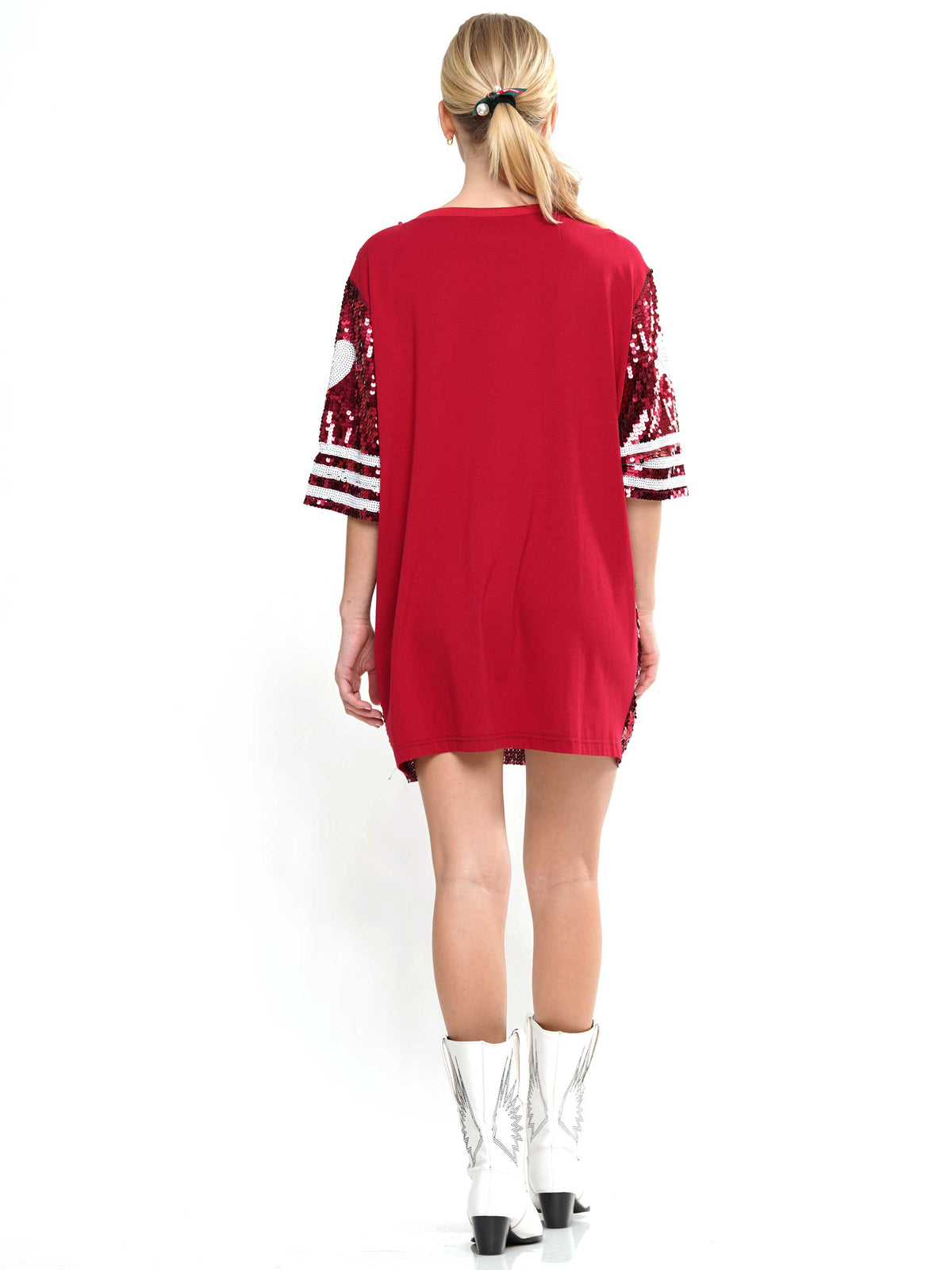 Double Zero Sequin Dress
