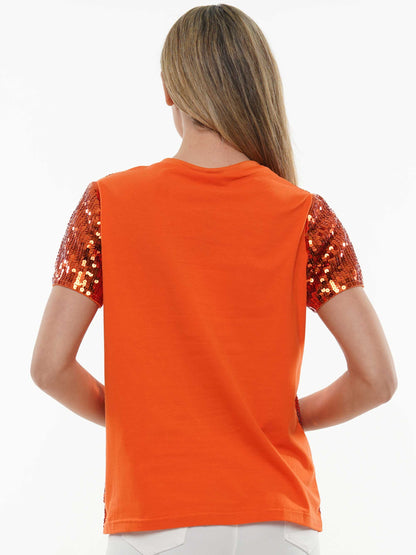 Gameday Vibes Sequin Top