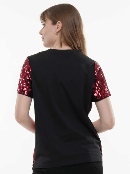 Gameday Vibes Sequin Top