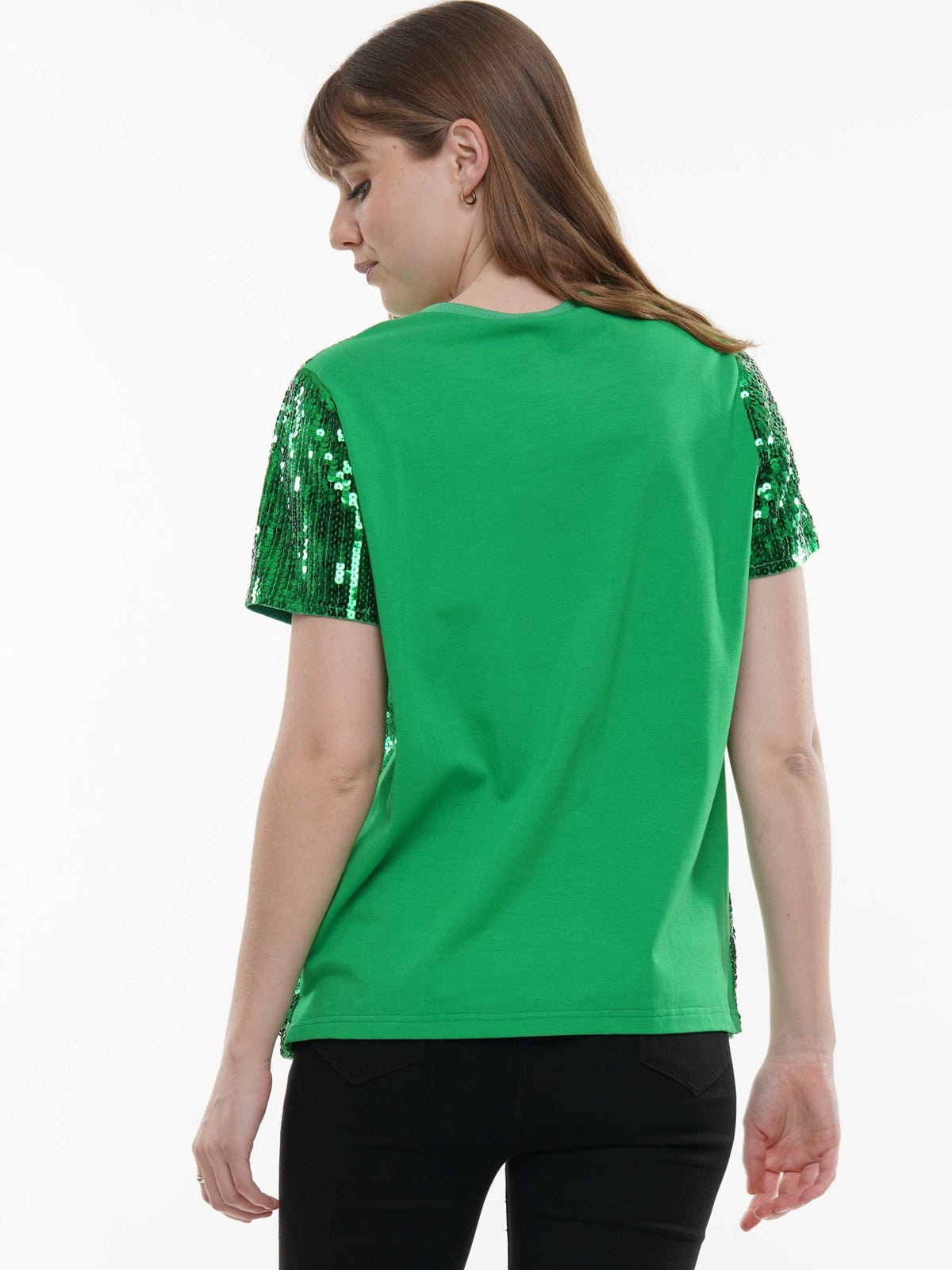 Gameday Sequin Top