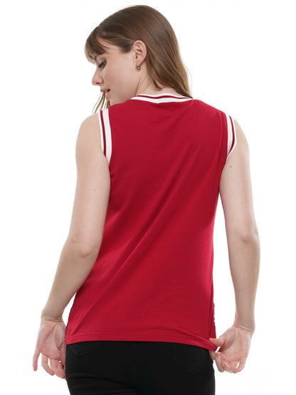 Gameday Sleeveless Sequin Jersey