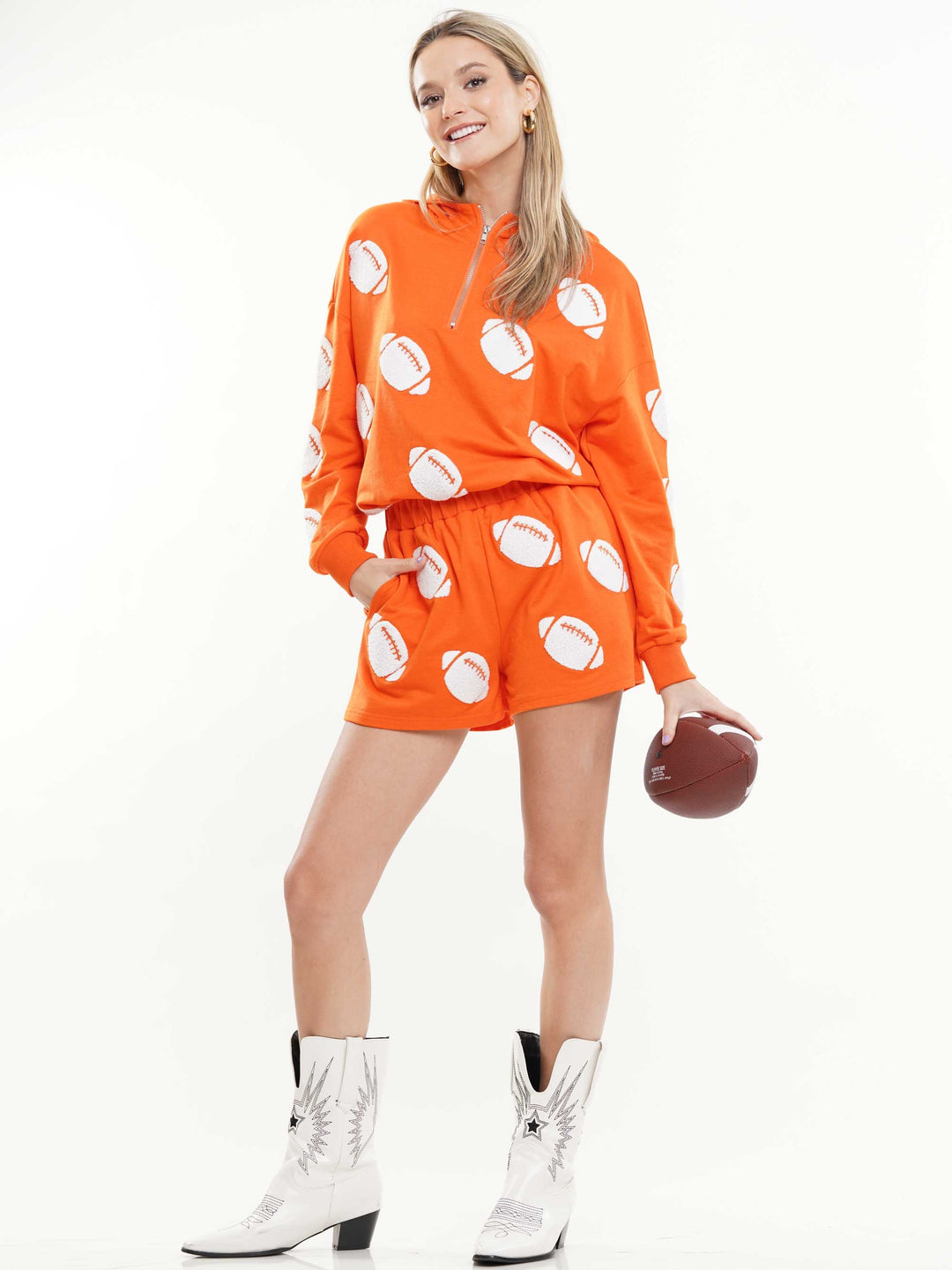 Football Chenille Short