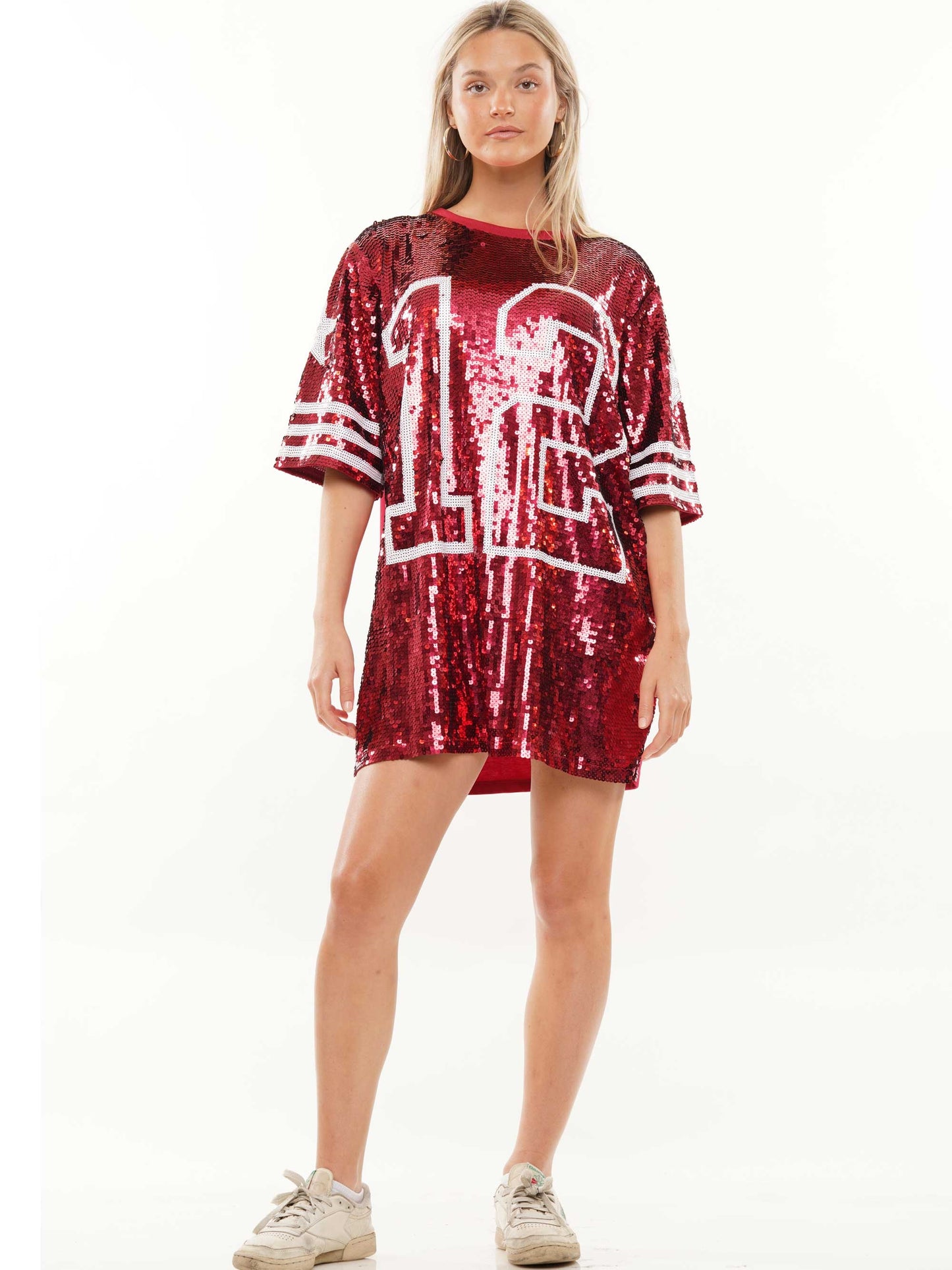 Number 12 Sequin Dameday Dress
