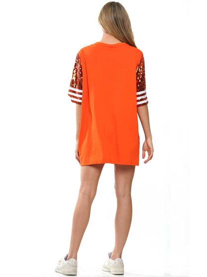 Gameday Vibes Sequin Dress
