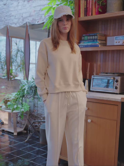 Two Soft Crew Neck Sweatshirt