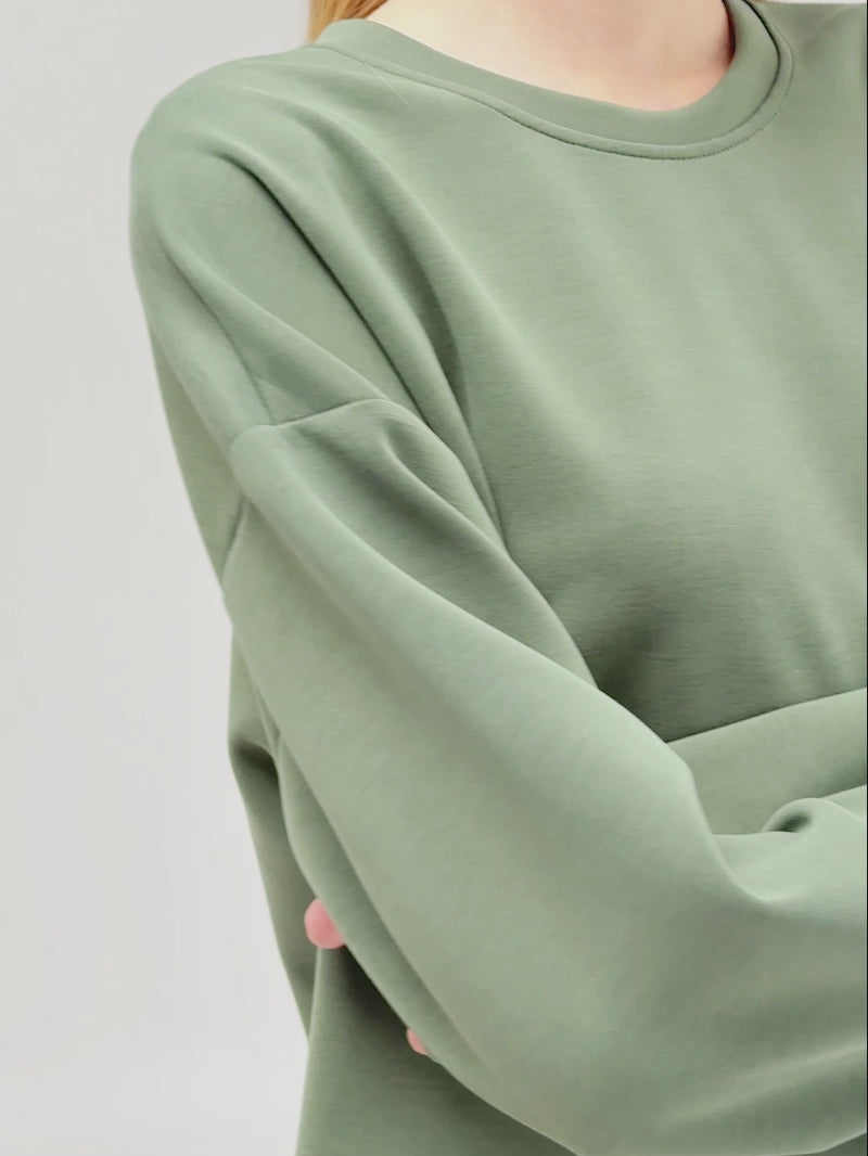 Modal Soft Crew Neck Sweatshirt