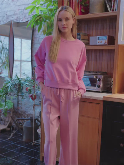 Two Soft Crew Neck Sweatshirt